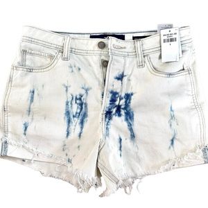 NWT Women Junior Hollister‎ High Boyfriend Shorts Size 5